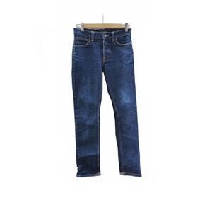 Nudie Jeans Men's Blue Grim Tim True Navy Organic Cotton Jeans Waist 29 Leg 29